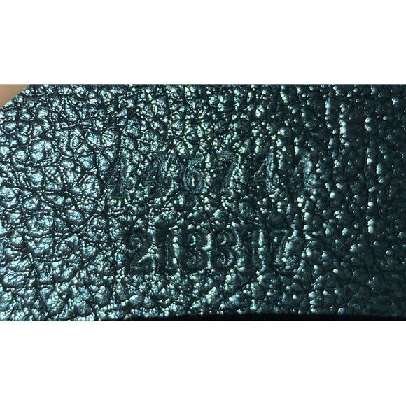 Gucci GG Marmont Flap Bag Diagonal Quilted Sequins Mini Black - Picture 6 of 6